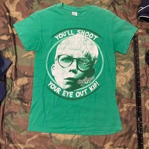 "You'll shoot your eye out" Christmas story tee 10's gildan size S/17